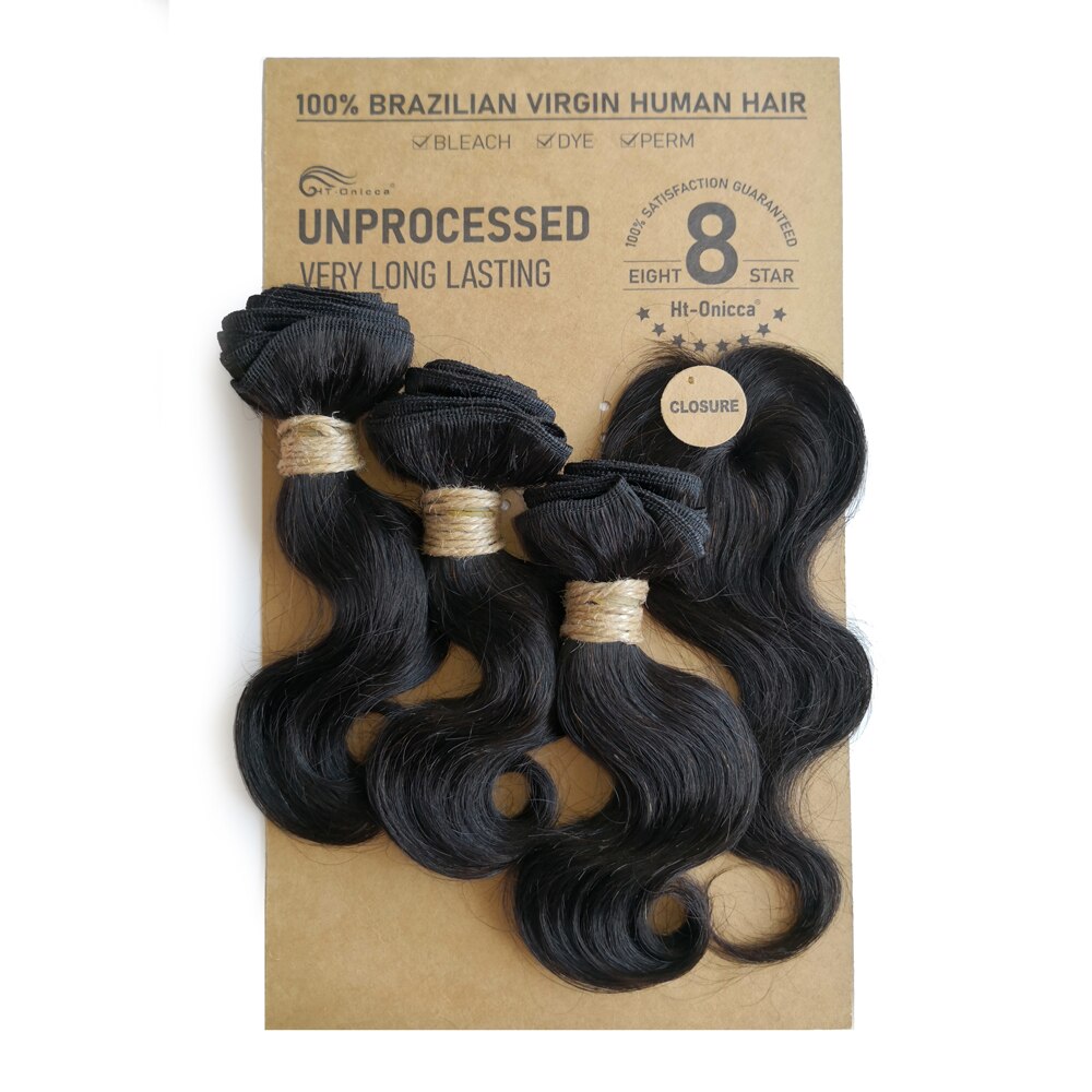 Kinky Curly Bundles With Closure Natural Human Hair Bundles Short Indian Hair Bundles With Circular Closure