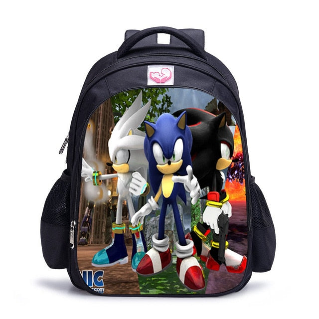 Cartoon Game Book Backpack Daily School Kids Backpacks