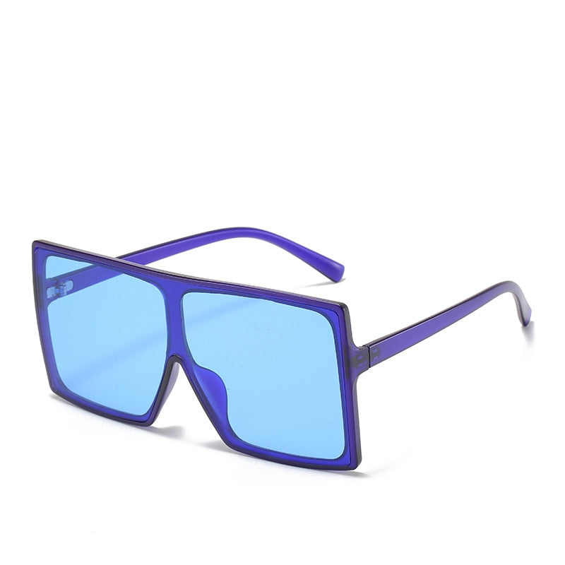 Oversized Square Gradient Sunglasses UV400