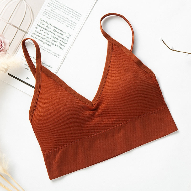 Seamless Solid Sports Bras