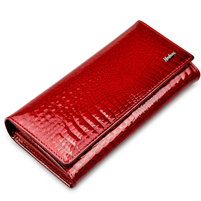 Ladies Crocodile Cow Wallet