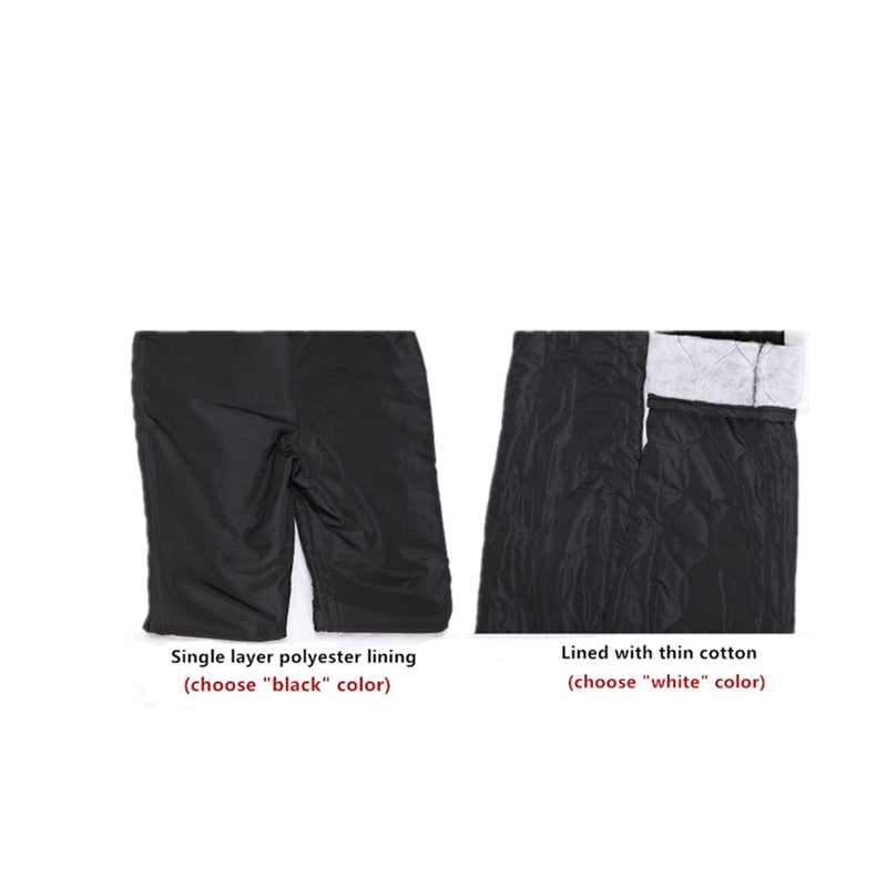 Men's Genuine Leather Sheepskin Zipper Fly Pants