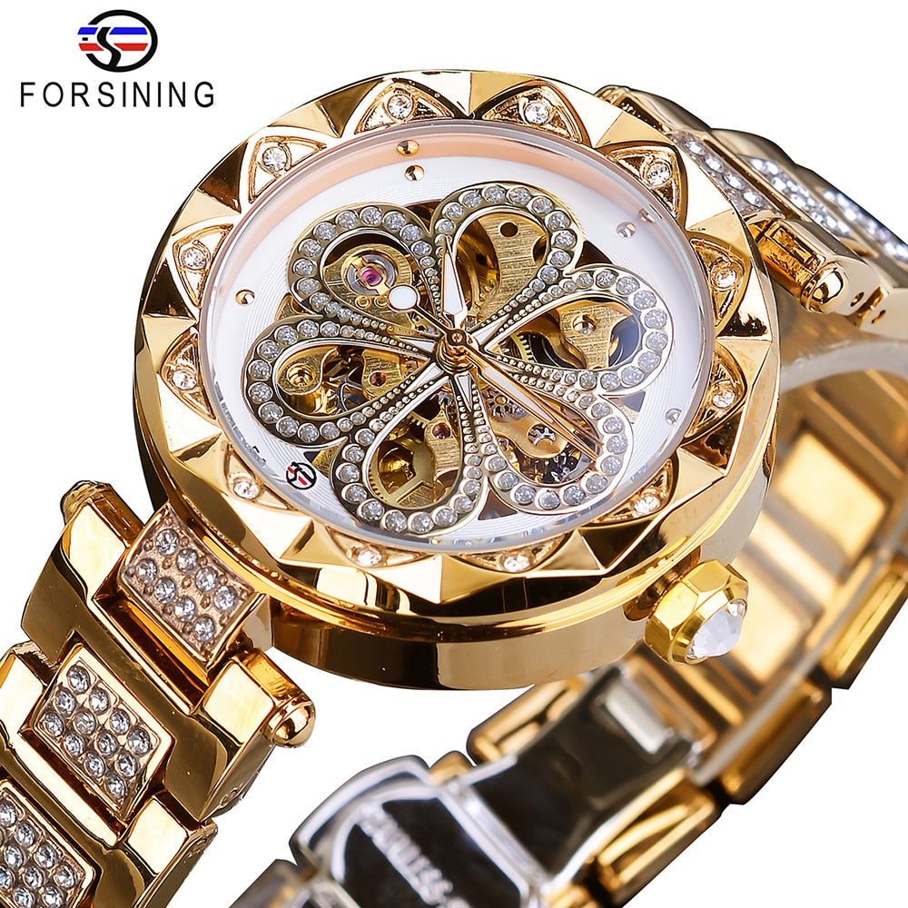 Automatic Mechanical Watches Waterproof Luminous Hands Clock Watch