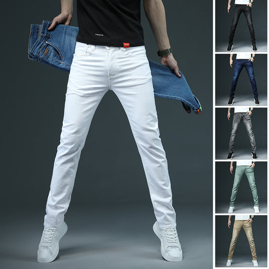 Men's Skinny Cotton Slim Denim Jeans