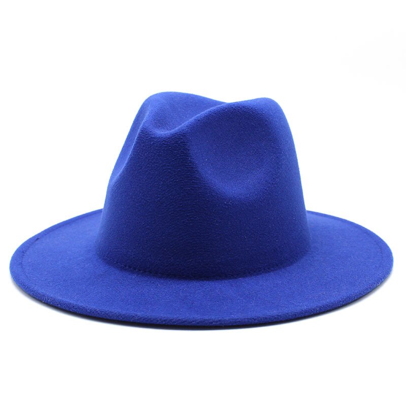 Retro Felt Jazz Big Brim Panama Fedora