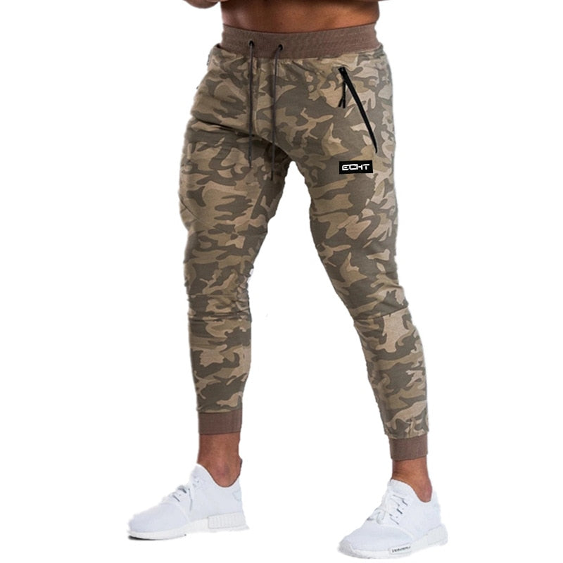 Men's Camoflauge Hoodie + Pants Sweatsuit 2-Piece Set