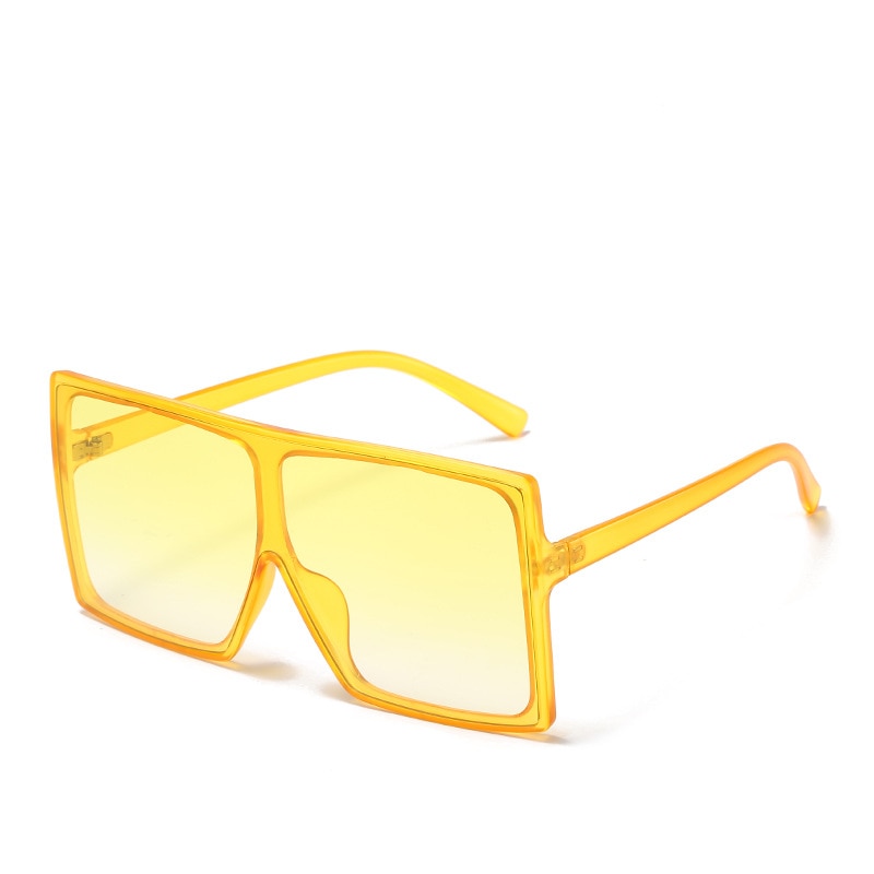 Oversized Square Gradient Sunglasses UV400