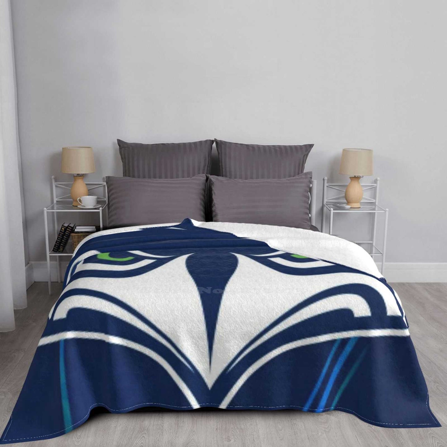 Seahawks Air Conditioning Blanket Travel Portable Blanket Seahawks Football