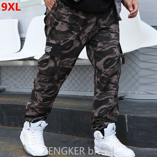 Men's Big & Tall Camouflage Jogger Pants