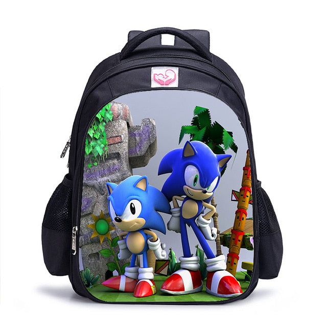 Cartoon Game Book Backpack Daily School Kids Backpacks