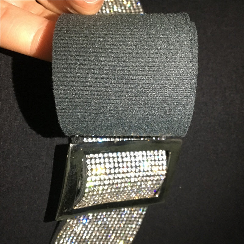 Sparkly Rhinestone Adjustable Width Women's Belt 2020 Hot Selling Hight Street Night Party Accessories