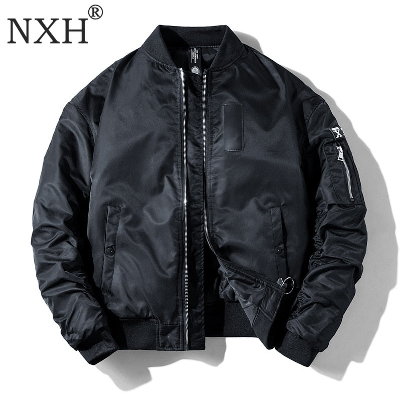 Men's Baseball Bomber Pilot Jacket