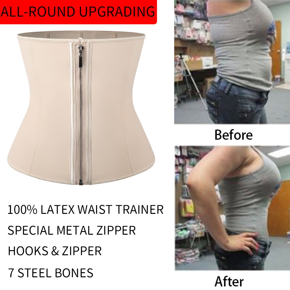 Waist Trainer Steel Boned Belt Tummy Control Shaper