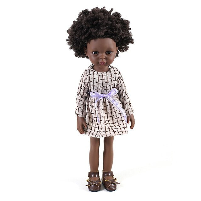 Black African American Reborn Silicone Vinyl Dolls