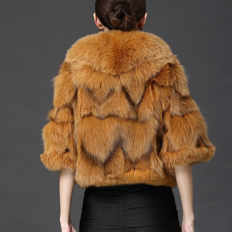 Women's Fox Fur Shawls