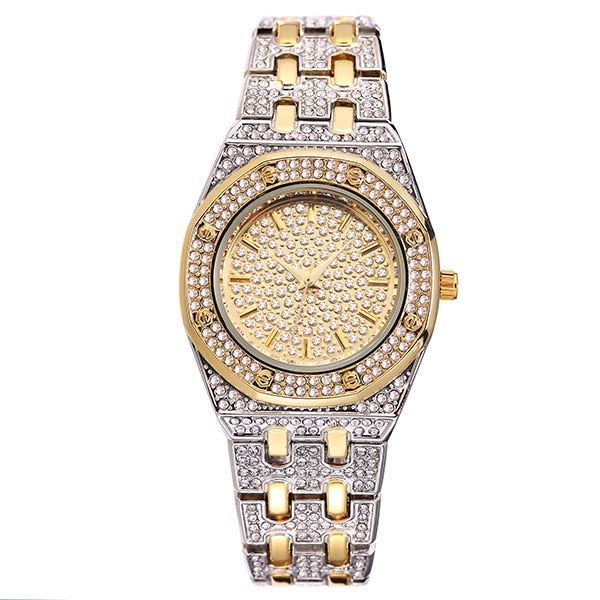 Bling Diamond Women's Waterproof Watches