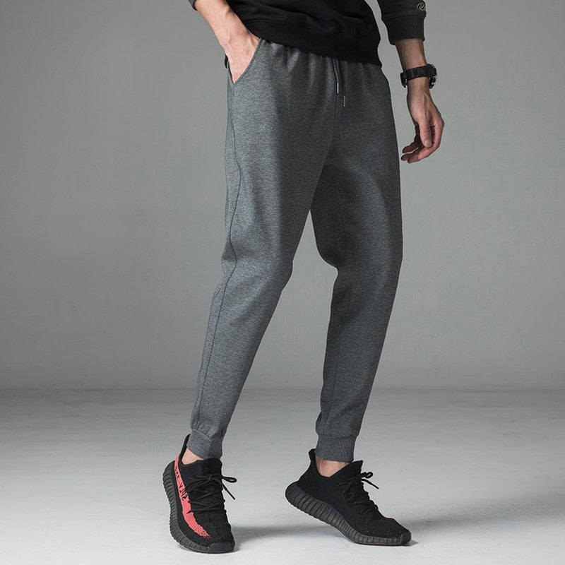 Men's Cotton Jogger Solid Track Pants