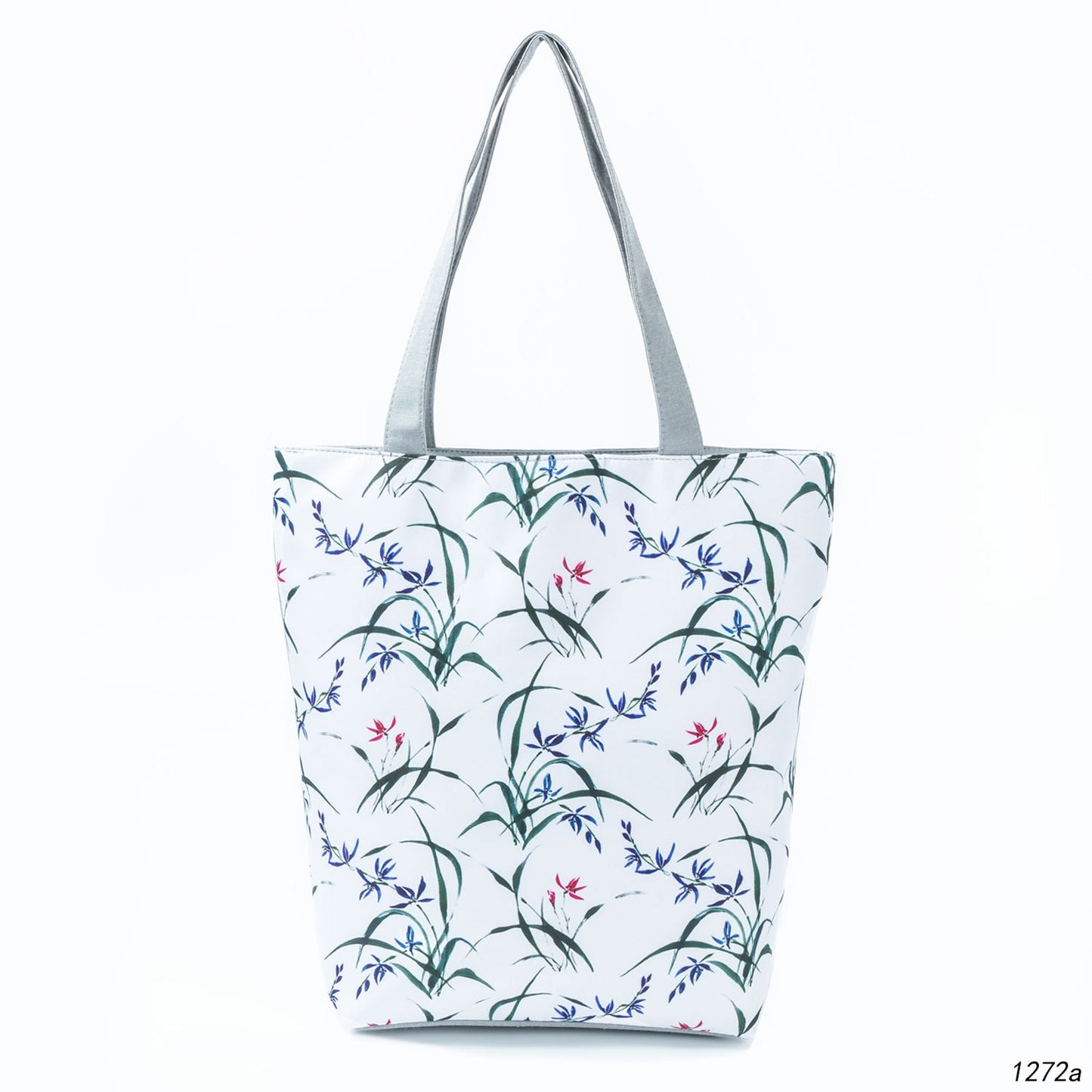 Floral Print Women Shoulder Canvas Shopping Tote Bag