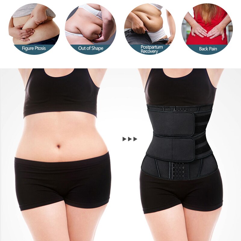 Waist Trainer Double Compression Belt