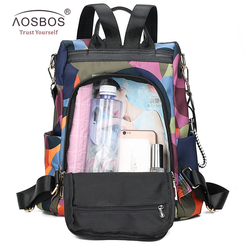 Waterproof Oxford Anti-theft Women's Large Capacity Backpack