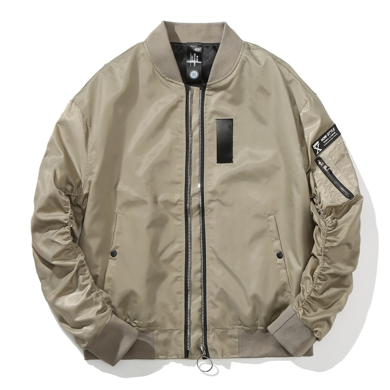 Men's Baseball Bomber Pilot Jacket