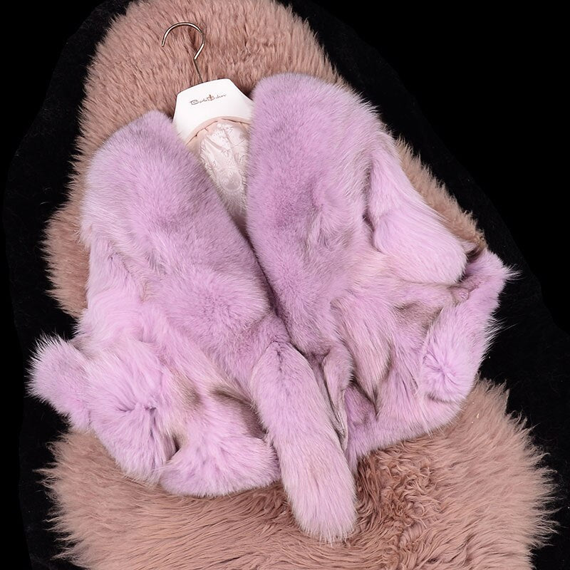 Women's Fox Fur Shawls