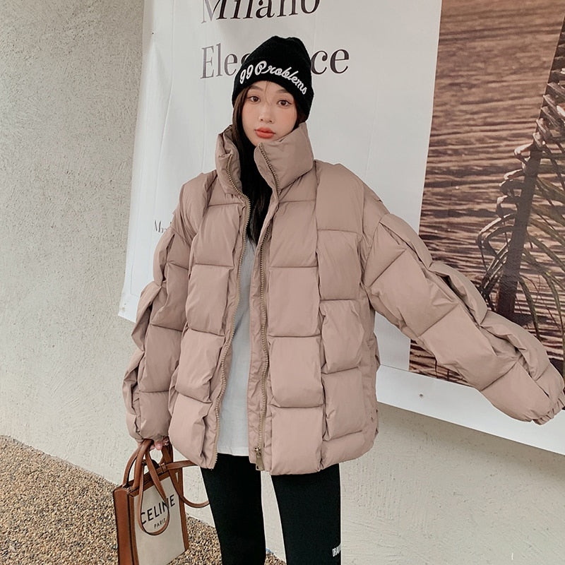 Oversized Padded Women's Puffer Parkas Coat