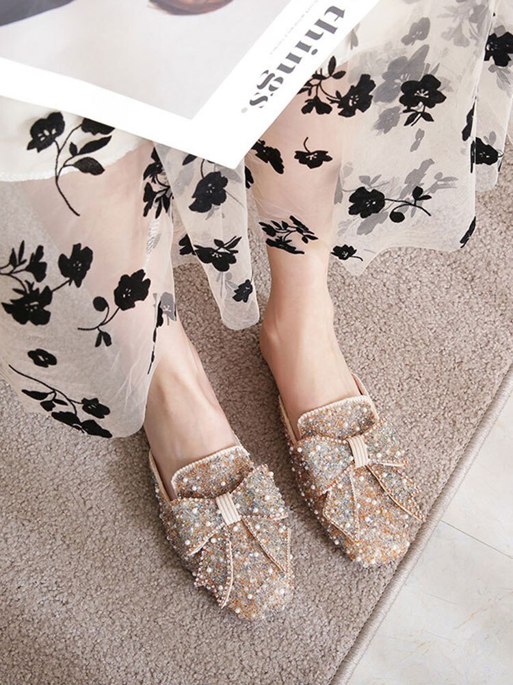 Pointed Toe Ladies Flat Mules