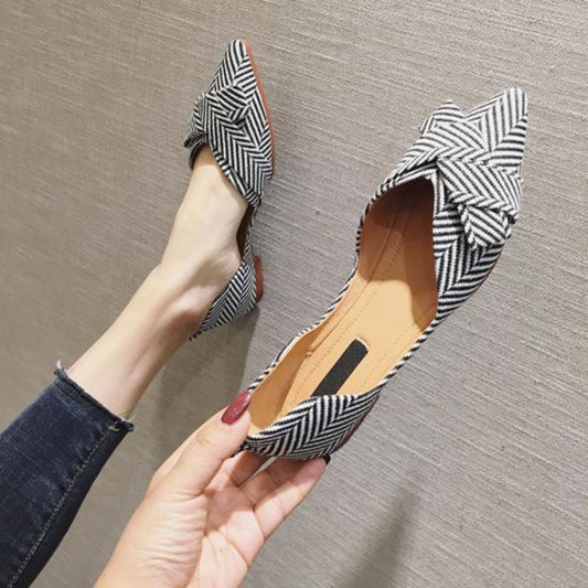 Boat Pointed Toe Slip-On Shoes