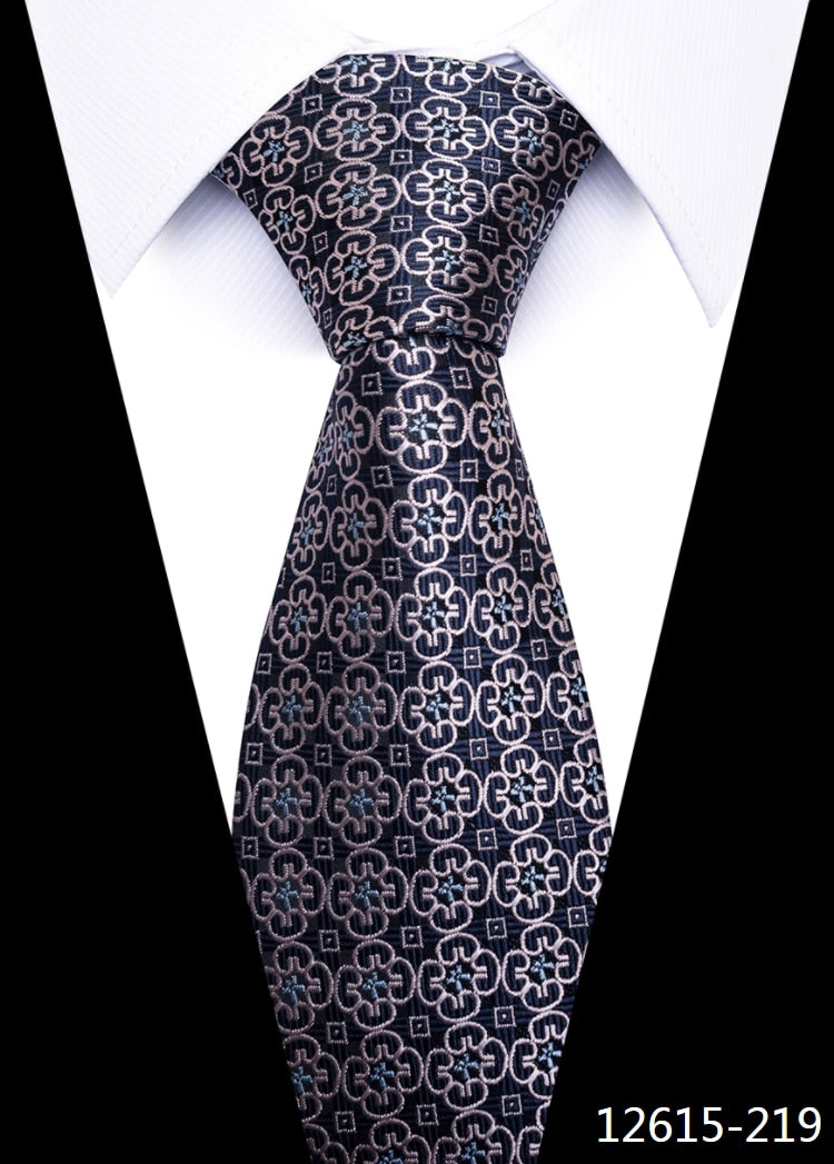 8 cm Men's Classic Silk Ties