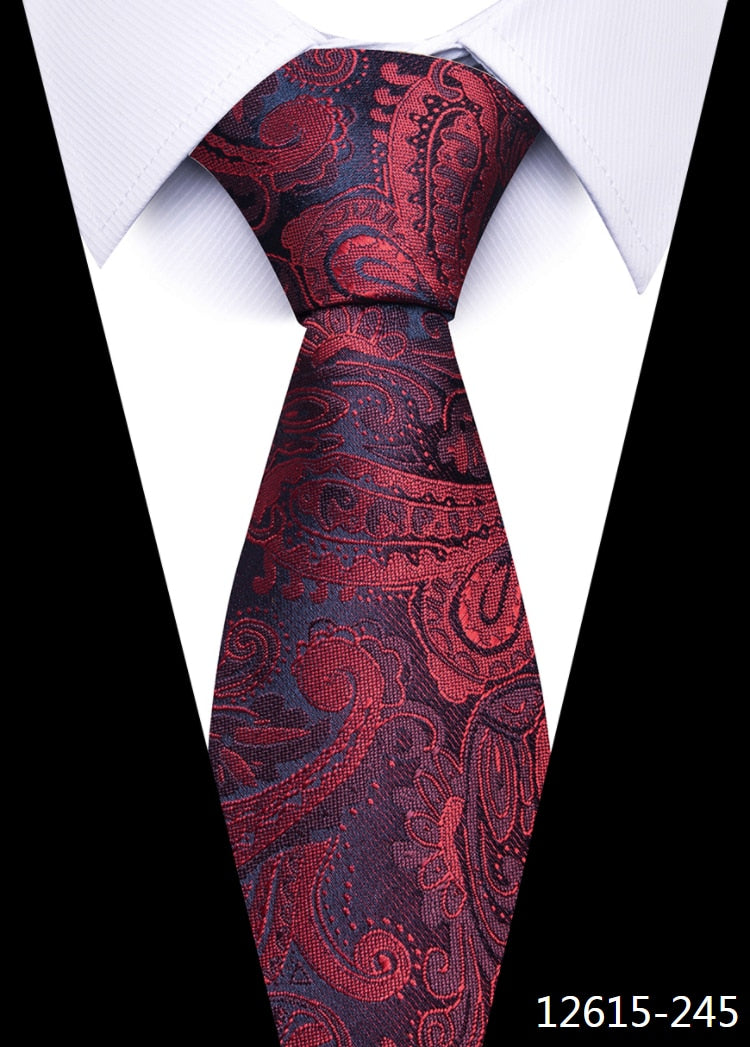 8 cm Men's Classic Silk Ties