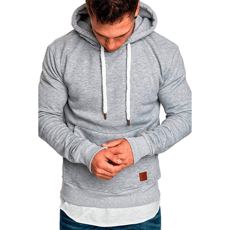 Men's Casual Long Sleeve Hoodie Sweatshirt