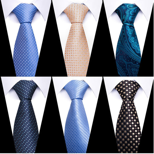 8 cm Men's Classic Silk Ties