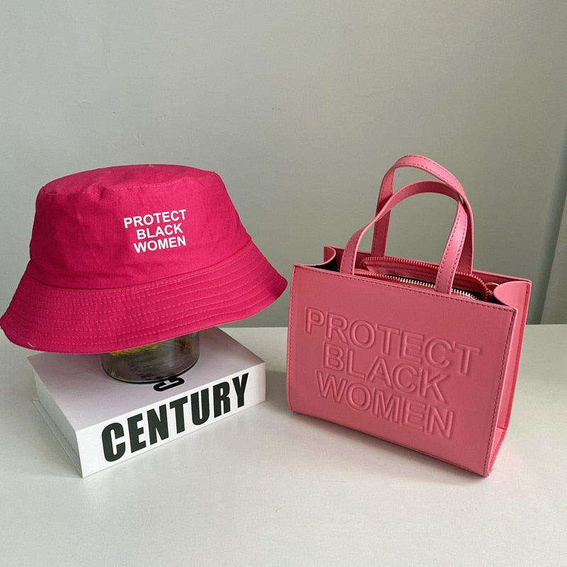 "Protect Black Women" Bucket Hat & Tote Bag Set