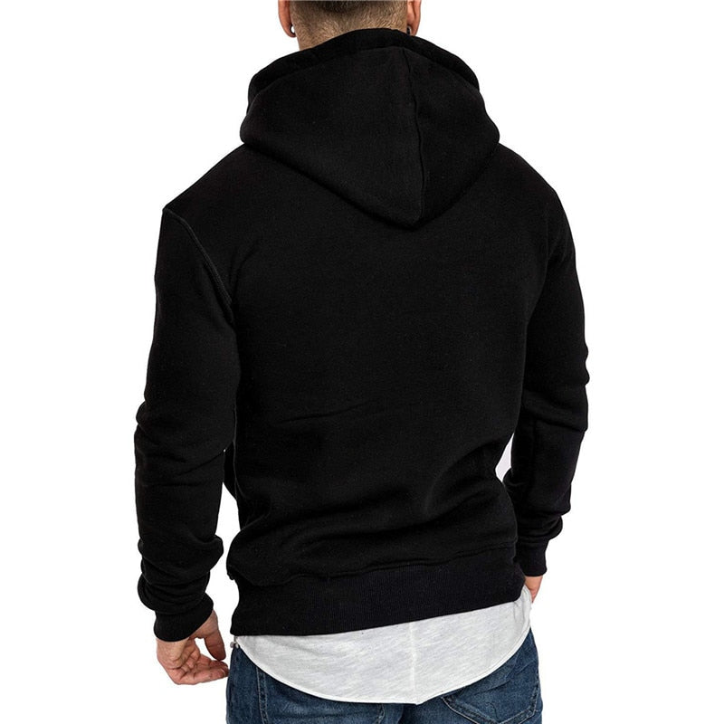 Men's Casual Long Sleeve Hoodie Sweatshirt