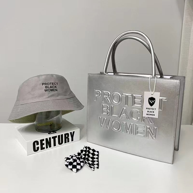 "Protect Black Women" Bucket Hat & Tote Bag Set