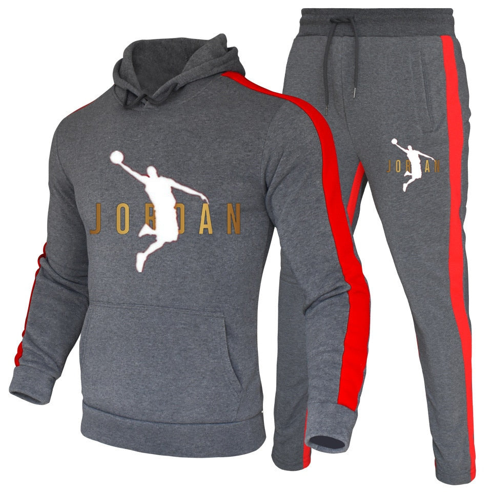 Men's Jordan Hooded Sweatsuit Sets