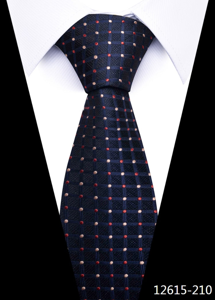 8 cm Men's Classic Silk Ties