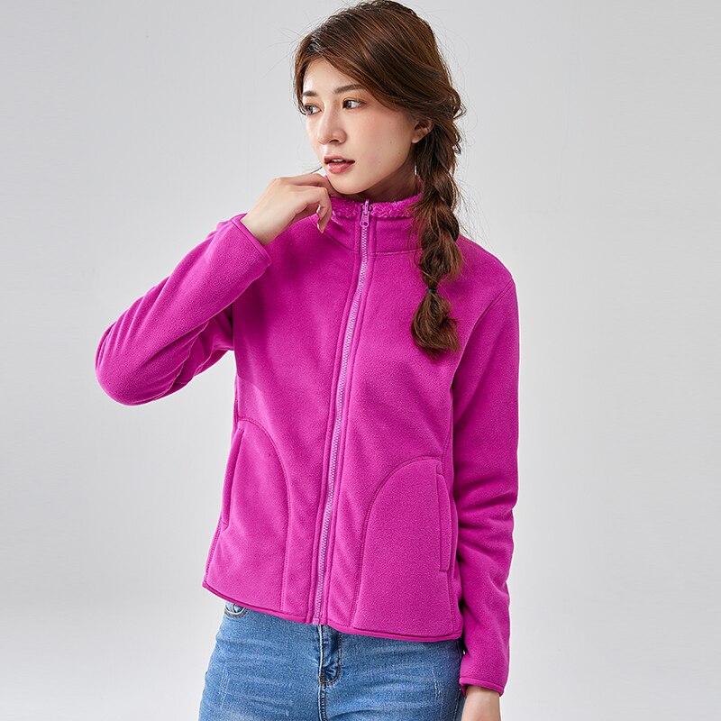 Women's Double-Sided Fleece Jackets