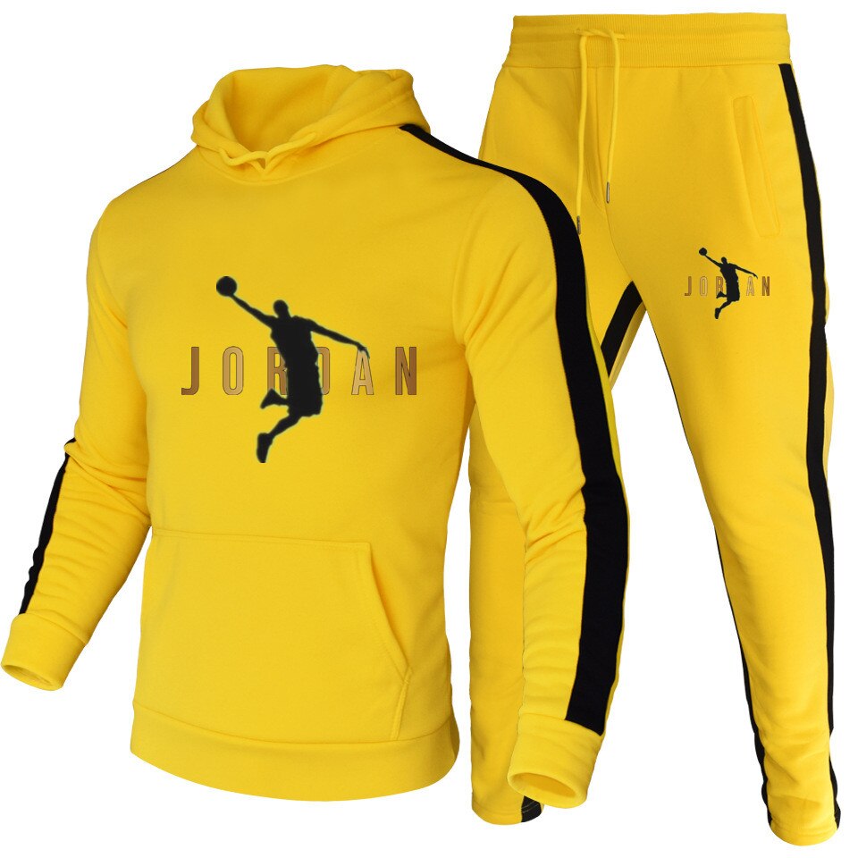 Men's Jordan Hooded Sweatsuit Sets