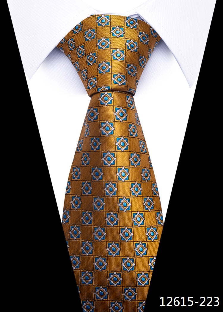 8 cm Men's Classic Silk Ties