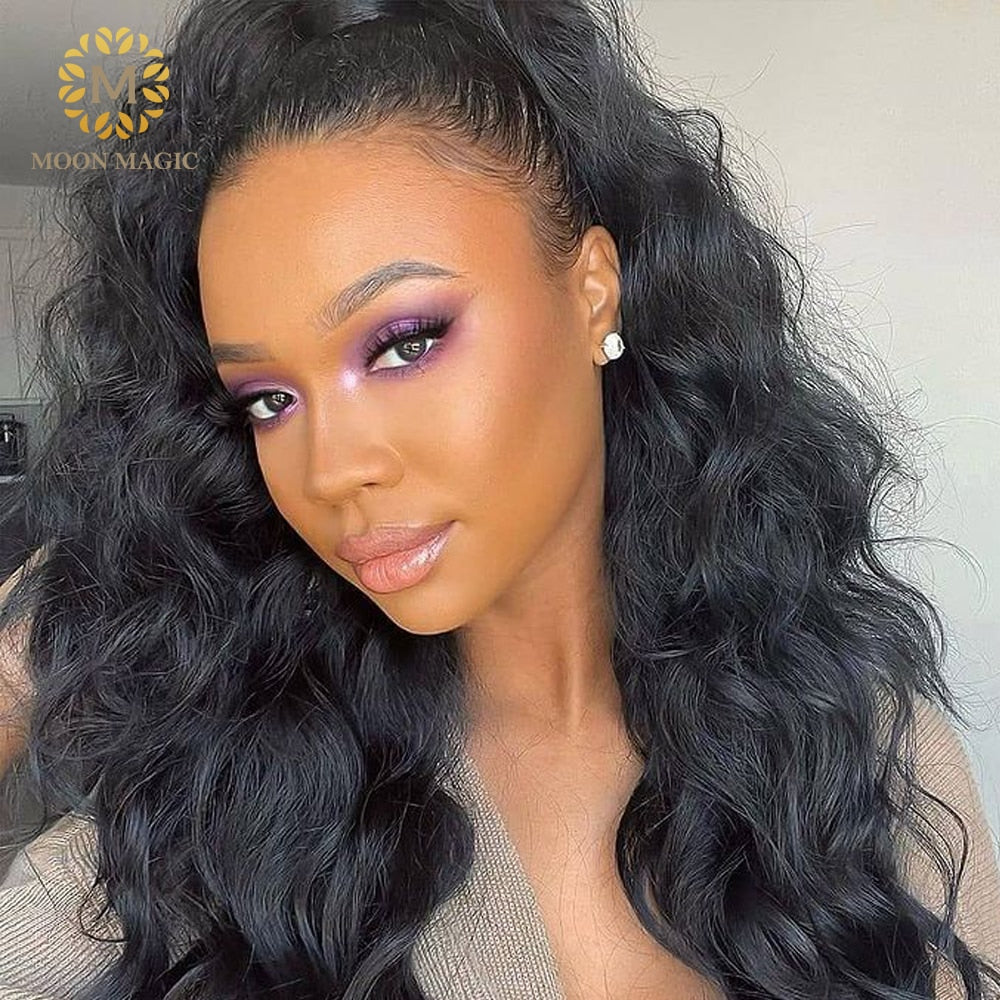 360 Peruvian Full Lace Wig Human Hair Pre Plucked 360 Lace Frontal Body Wave Wig