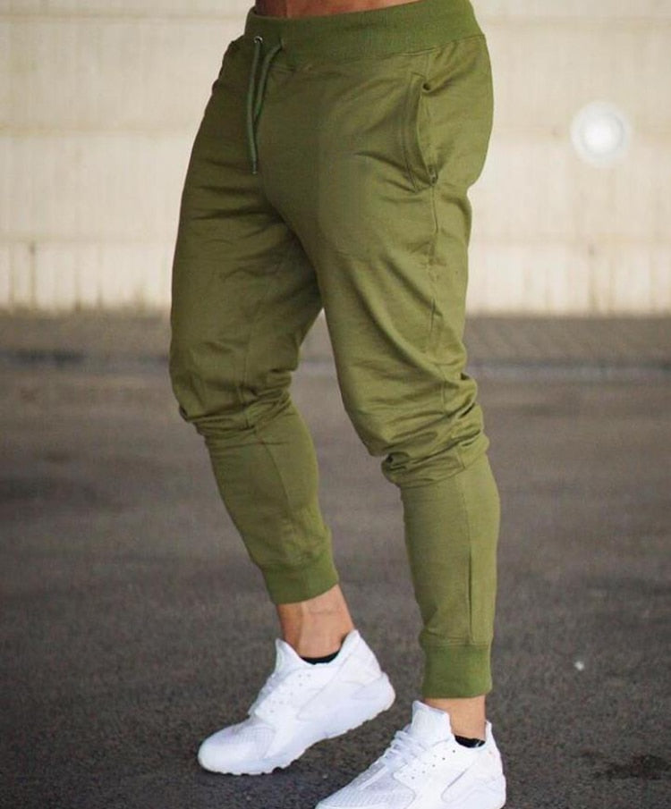 Men's Sport Cotton Skinny Sweatpants