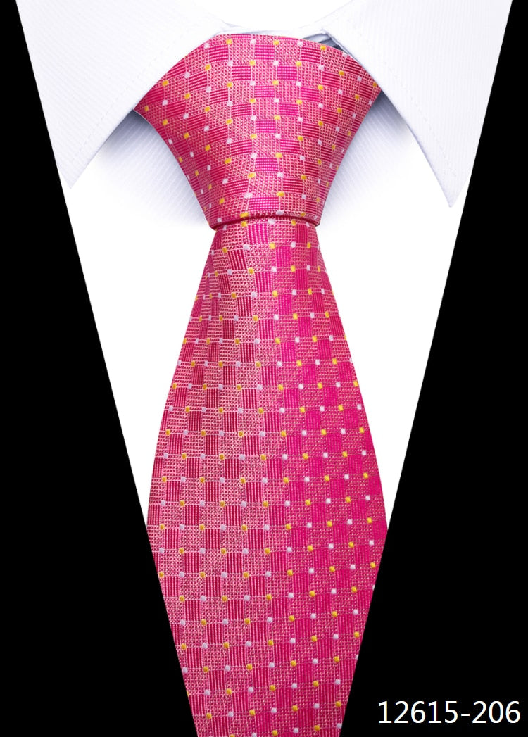 8 cm Men's Classic Silk Ties