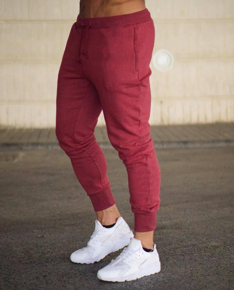 Men's Sport Cotton Skinny Sweatpants