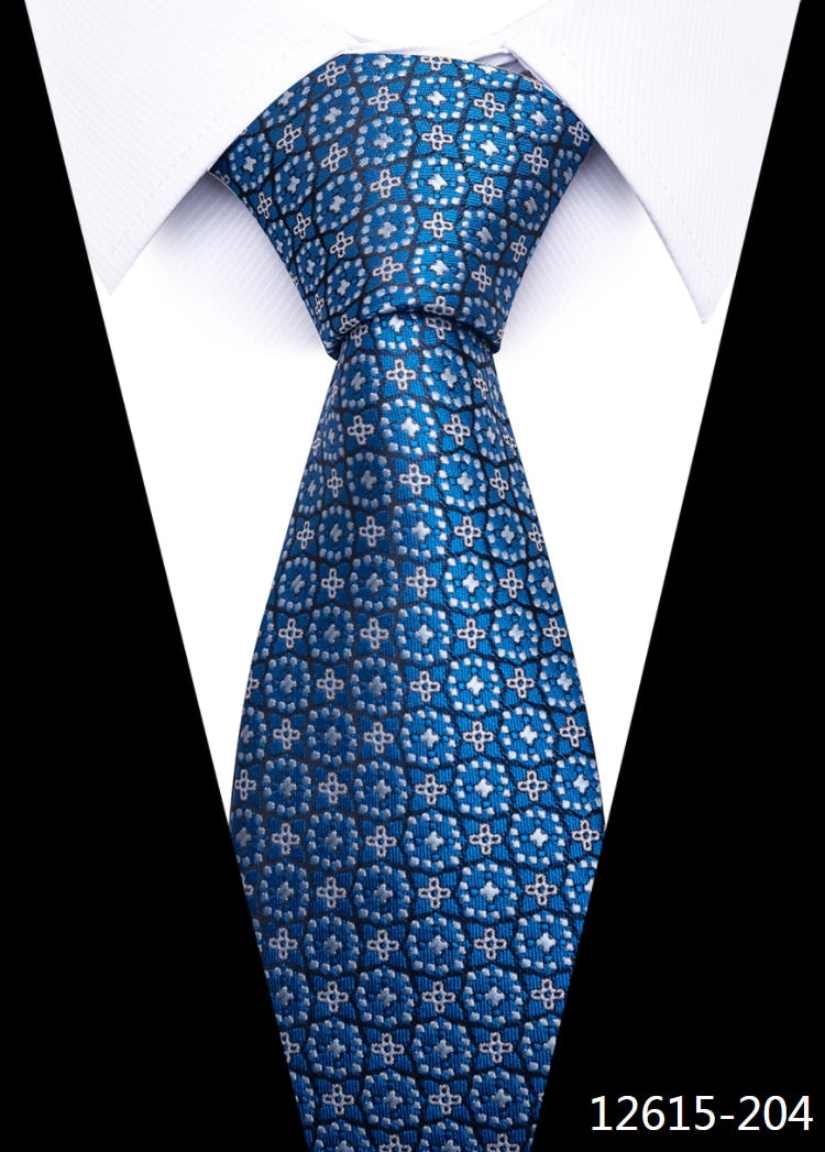 8 cm Men's Classic Silk Ties