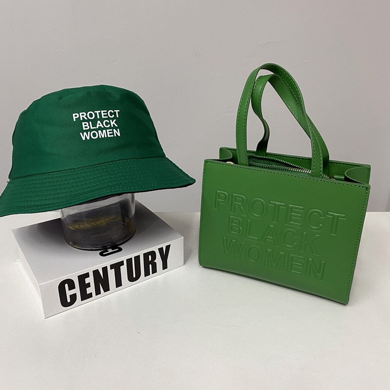 "Protect Black Women" Bucket Hat & Tote Bag Set