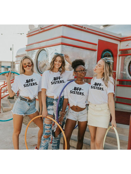 Matching "BFF SISTERS" T-Shirt