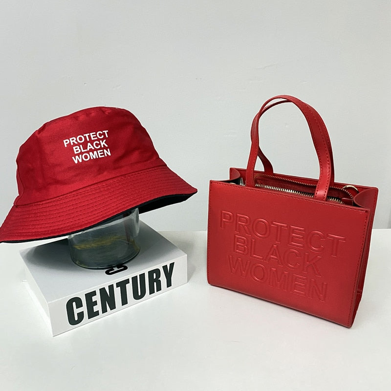 "Protect Black Women" Bucket Hat & Tote Bag Set