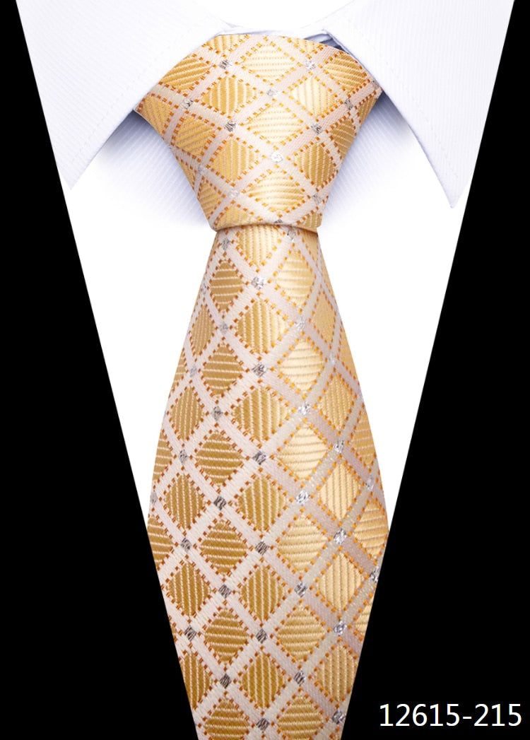 8 cm Men's Classic Silk Ties